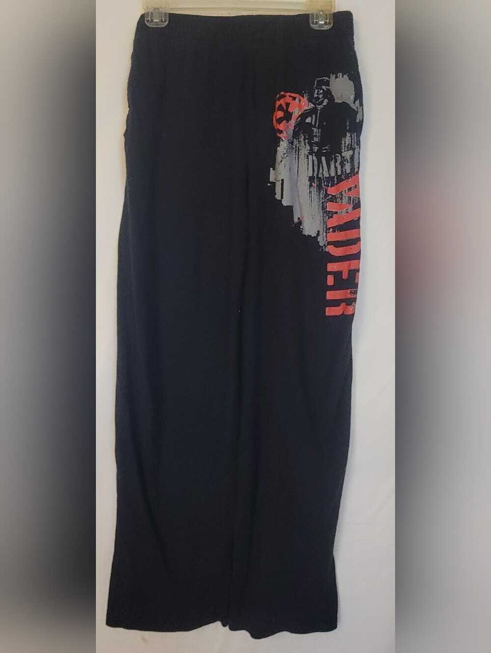 Star Wars Black Pants With Red Vader Graphic